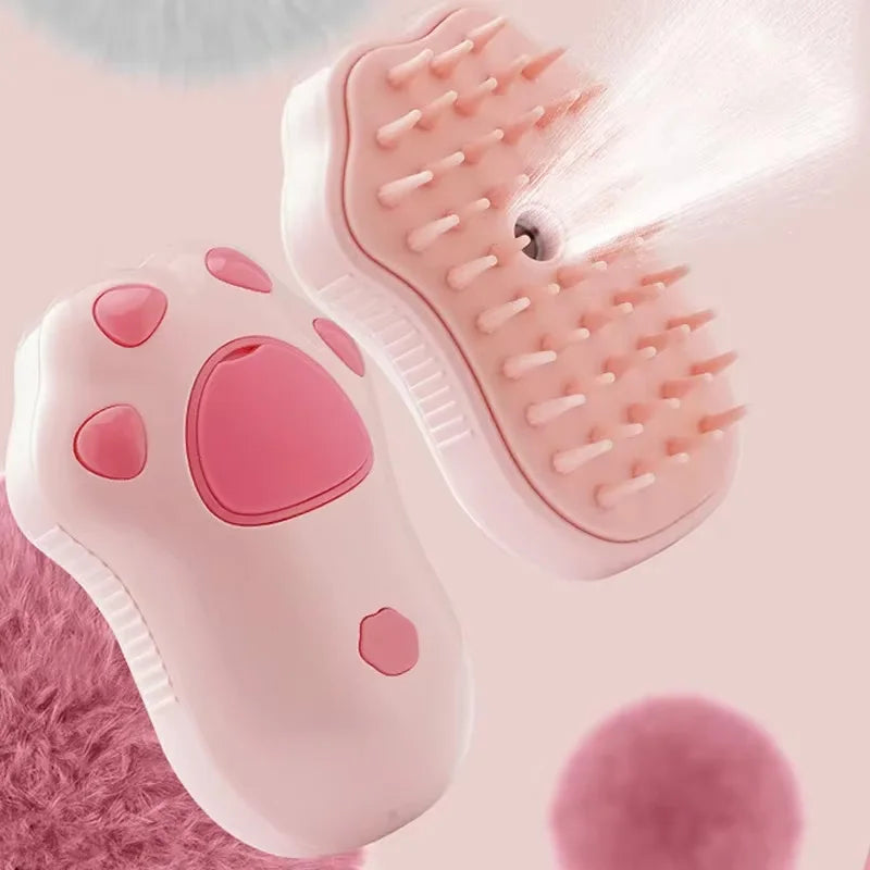 3 in 1 Pet Brush Cat Steam Brush Comb 