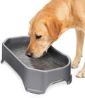 Extra Large Water Bowl for Dogs, Outdoor Dog Water Bowl (1.25 Gallon XL Capacity)