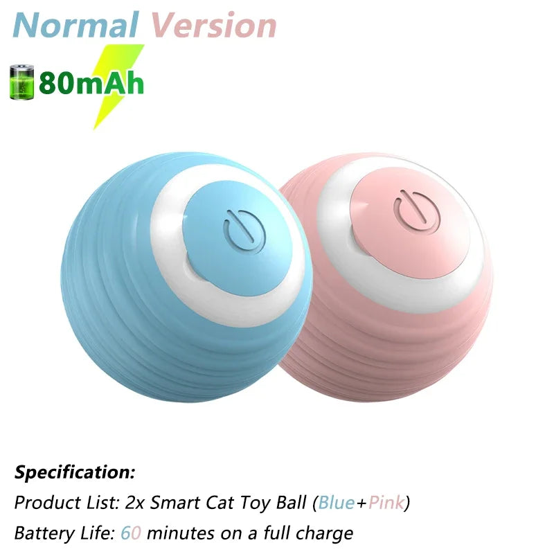  Interactive Ball Electric Automatic Rolling Ball Smart Toys for Cats 