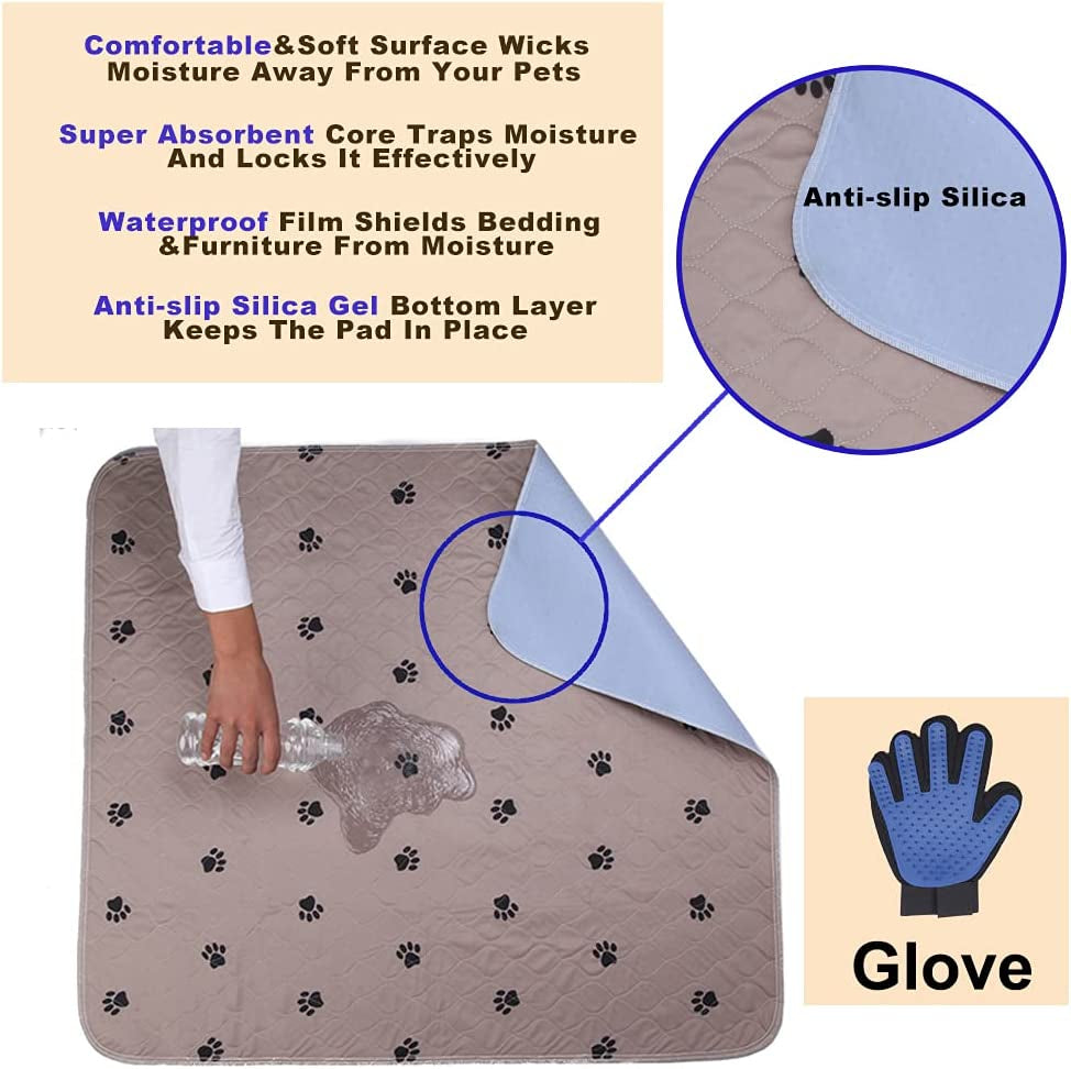 Washable Puppy Pads - Reusable, Super Absorbing, Waterproof